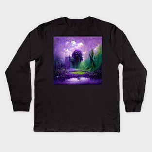 Alien Planet | Uncovered Kingdom Kids Long Sleeve T-Shirt